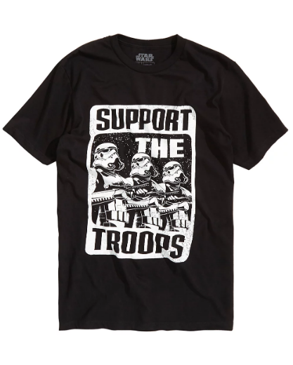 support the troops stormtrooper